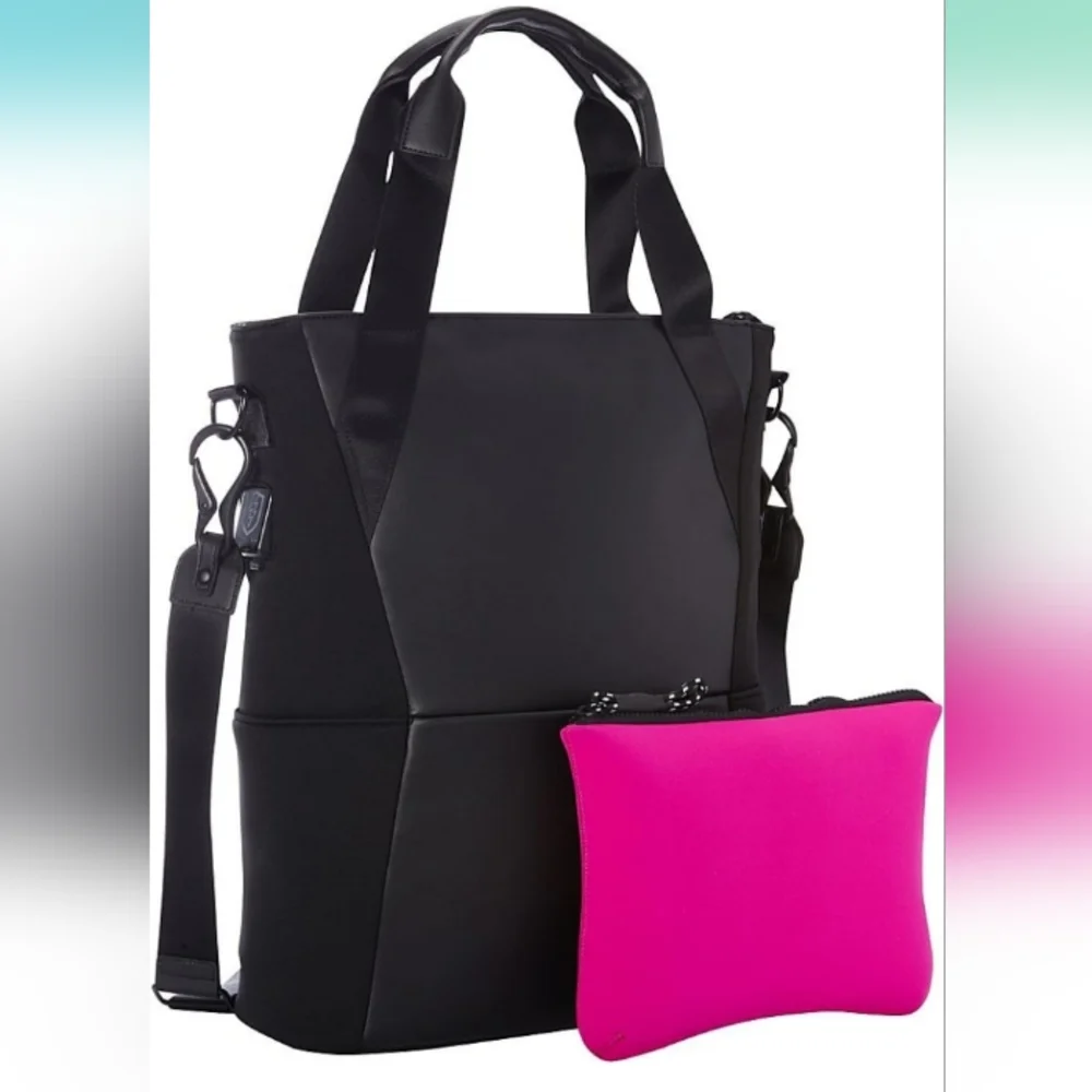 M-Edge Tech Tote Bag with Charging Cables & Battery